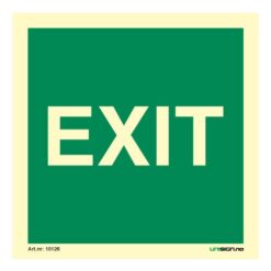 Exit markeringsskilt for nødutgang - Nødutgangsskilt