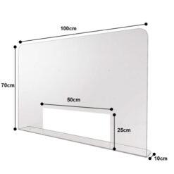 smittevern skjerm i Plexiglass® - Type 4