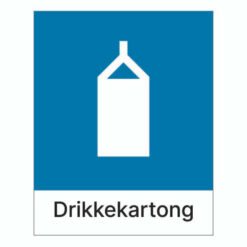 Kildesortering - drikkekartong 1 stk