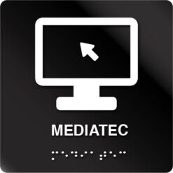 Mediatec taktile skilt